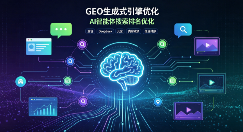 峨眉山市GEO 浪潮来袭：生成式引擎优化崛起，创作者争抢豆包、DeepSeek、元宝智能体流量入口